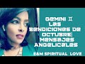 Gemini ♊️   Las Bendiciones de  Octubre  Mensajes Angelicales 🙏🕯