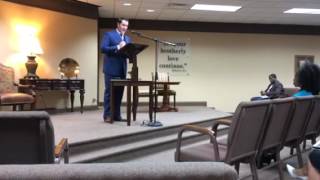 Cody's talk: How to protect ourselves from Satan's snares