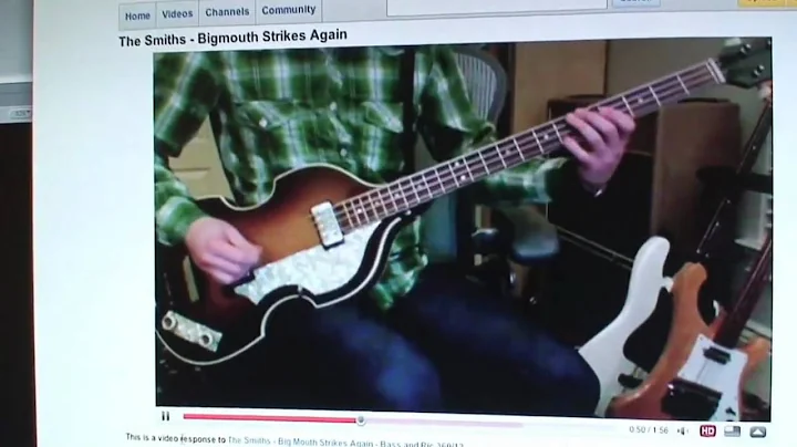COVER: The Smiths - Bigmouth Strikes Again - with ...
