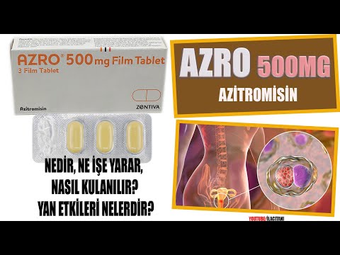 AZRO  Tablet (#azitromisin) | Nedir, Ne İşe Yarar, Nasıl Kullanılır, Yan Etkileri Nelerdir?