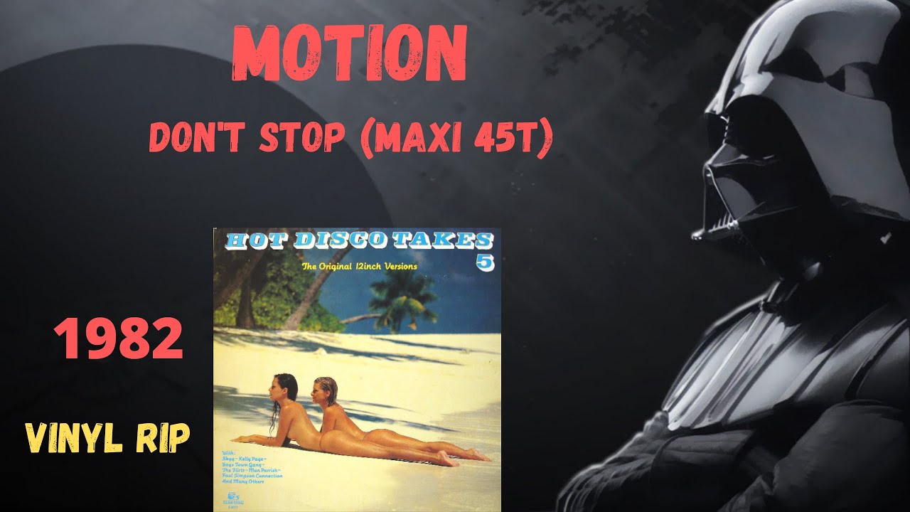 Motion - Don't Stop (1982) (Maxi 45T)