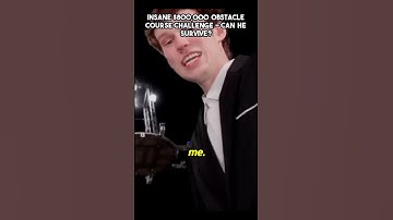 Insane $800,000 Obstacle Course Challenge - Can He Survive?