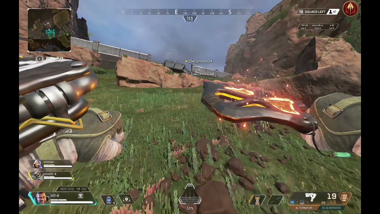 SUPER RARE GIBRALTAR HEIRLOOM BIKE REVVING ANIMATION!!!