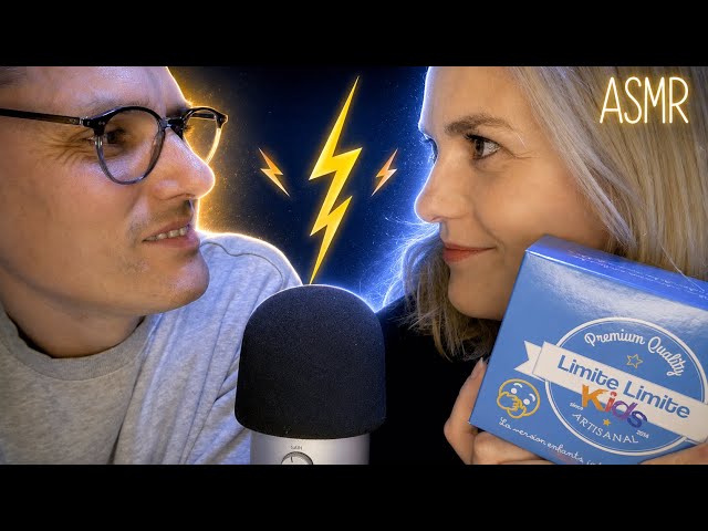 ASMR FR 😂 ASMR as a couple - We compete at Limite Limite