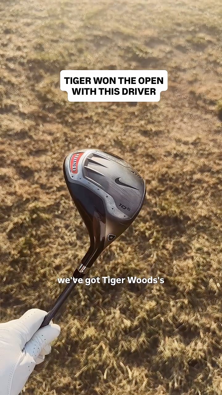 Tiger Woods won The Open with this Nike driver - YouTube