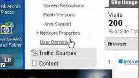Check your website statistics with Google Analytics