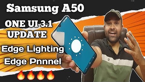 Samsung A50 One Ui 3.1 New Update with Android 11🔥🤩