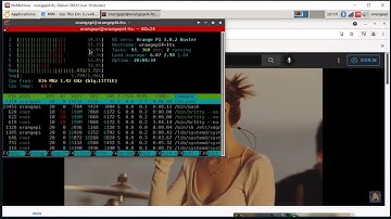 Test Orange Pi 4 LTS with Chromium and Youtube play via Wifi
