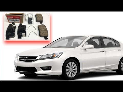 How to install rear brake pads on honda accord