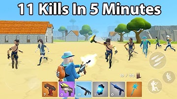 11 Kills in 5 Minutes - Rocket Royale - Android Gameplay #220