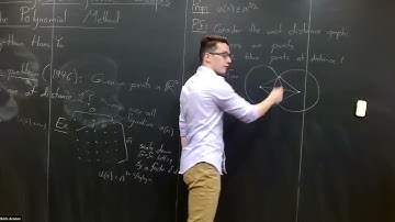 Jonathan Tidor: Semialgebraic graphs and polynomial partitioning