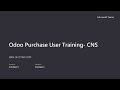 Odoo Purchase Module Training in Tamil | Complete User Guide