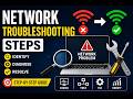 Network Troubleshooting Steps 🔧 | Identify & Fix Network Issues Easily