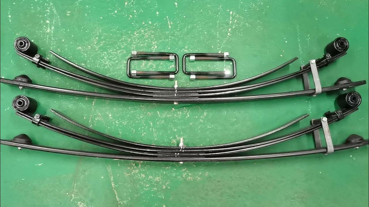 Комплект рессор Газель для грузов до 4 тонн - YouTube