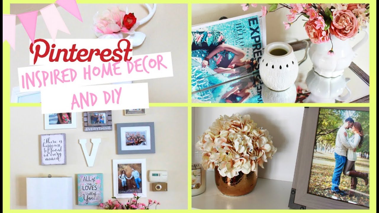  Pinterest  Inspired Home  Decor DIY  and HUGE ANNOUNCEMENT 