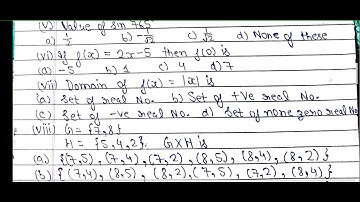 Pseb l Math paper 11th class 2022 August pseb exam bimonthly math paper August pseb 2022