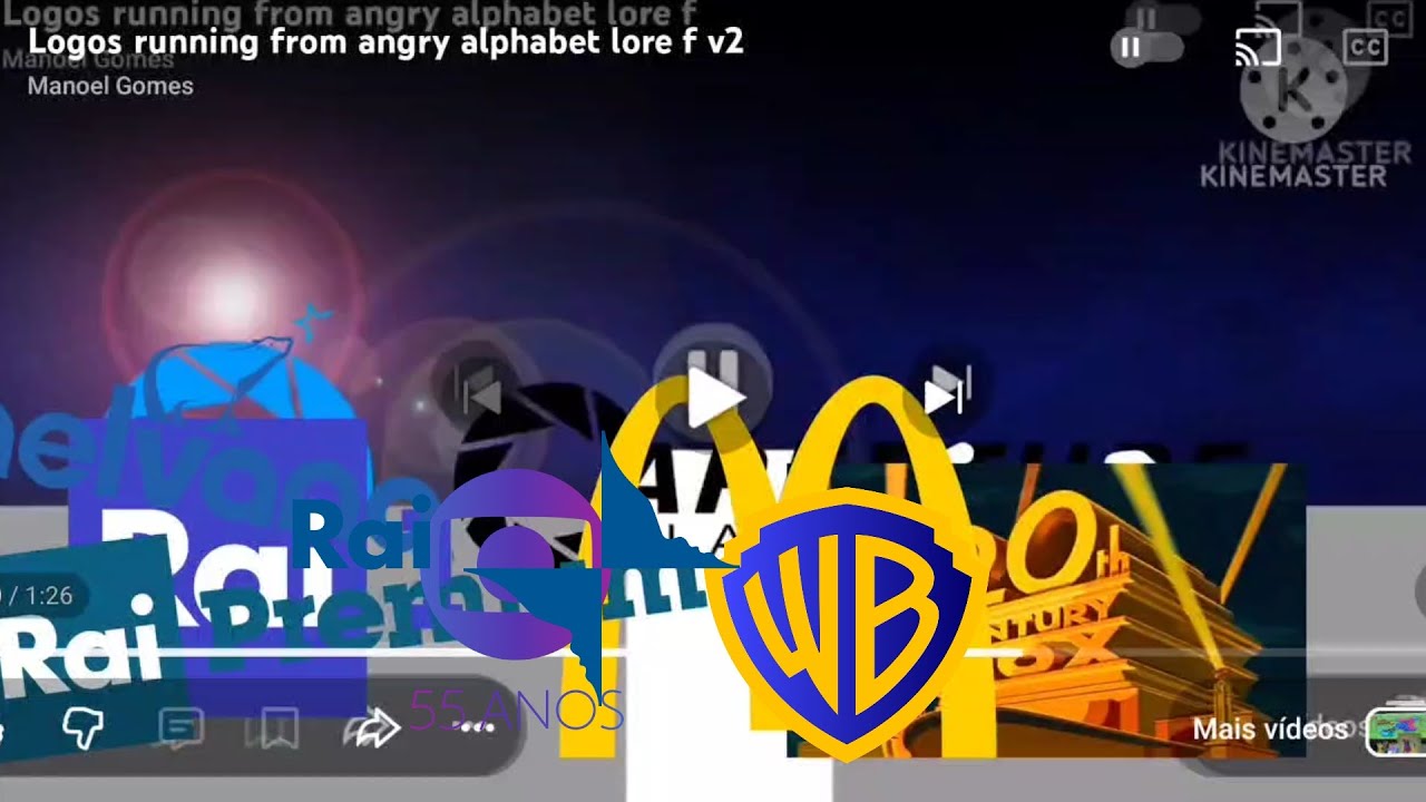 Logos running from angry alphabet lore f v3
