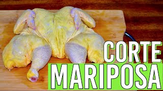 2 formas para Abrir el Pollo para Asar | Cocina Regional