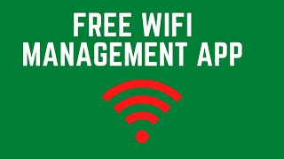 Free WIFI Connection Management App screenshot 5