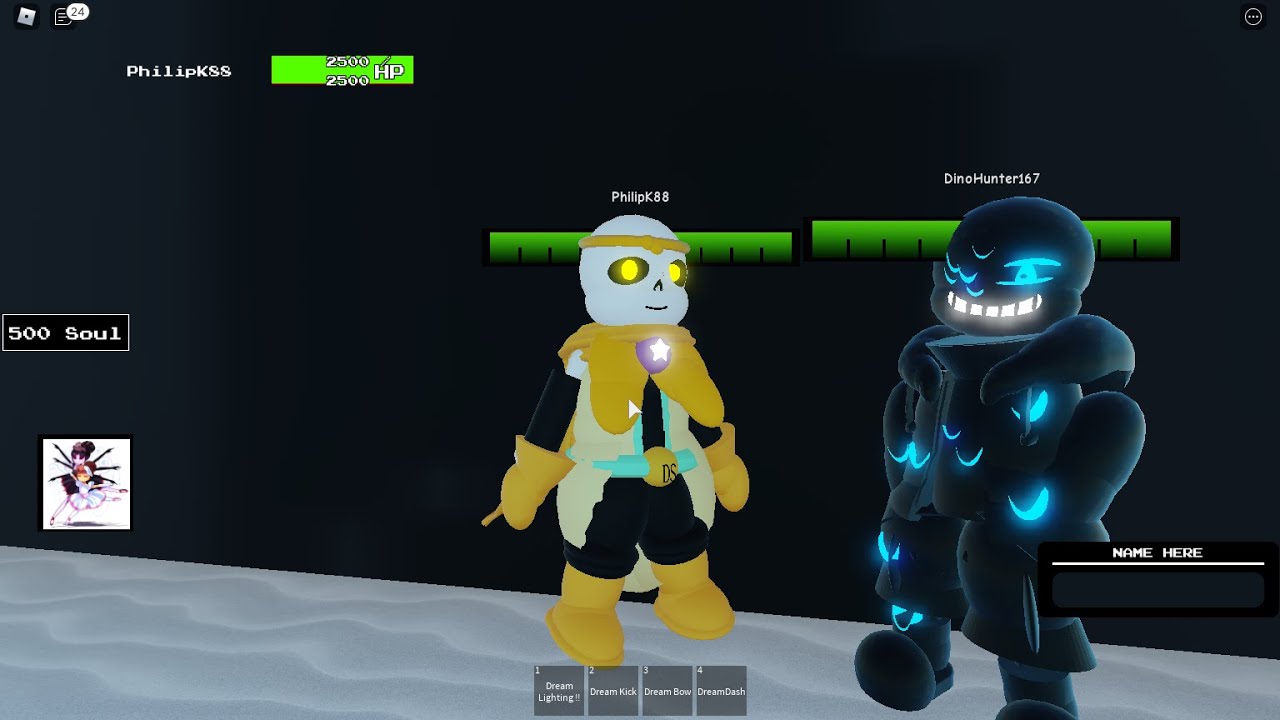 NightMare Sans - Roblox