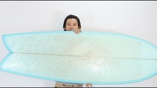 201701 Vlog episode 06 衝浪板魚板介紹Taiwan 衝浪強尼-衝浪