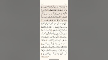 صفحة ( 112 ) سورة المائدة مكتوبة مكررة بصوت الشيخ ياسر الدوسري ( الجزء السادس )