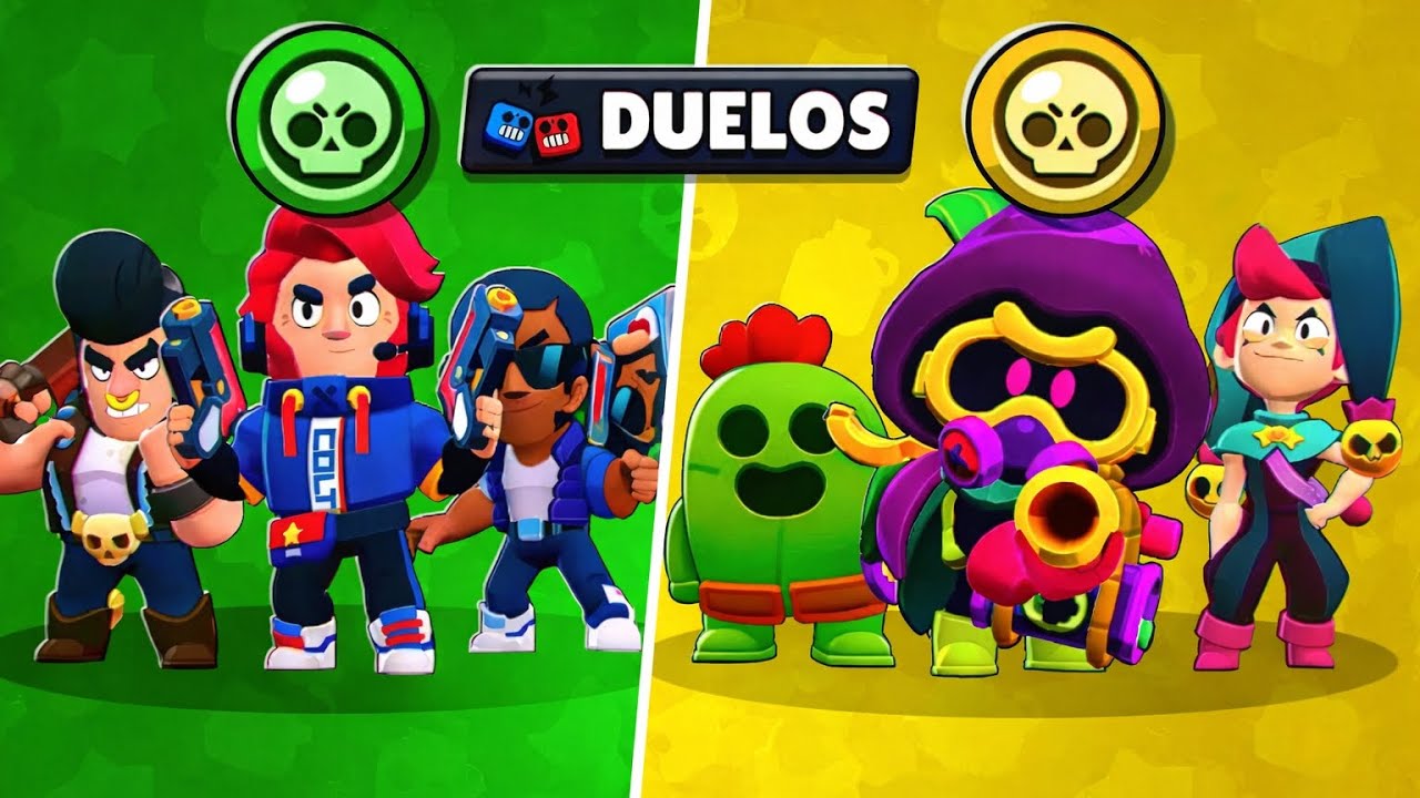 A cada vitória no duelos aumenta a raridade dos brawlers