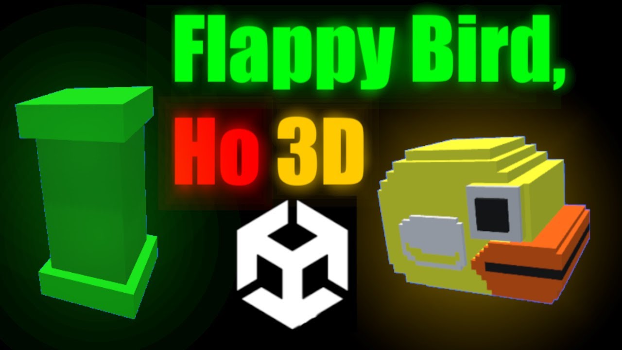 Я создал Flappy Bird в 3D | Разработал первую игру на Unity - YouTube