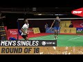 YONEX Thailand Open | Day 3: Shesar Hiren Rhustavito (INA) vs. Chou Tien Chen (TPE) [2]