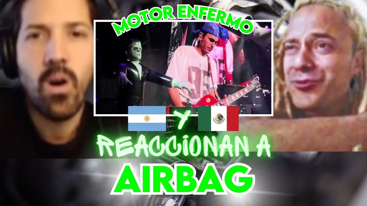 Reaccionamos a AIRBAG Motor Enfermo LIVE BRUTAL!!!
