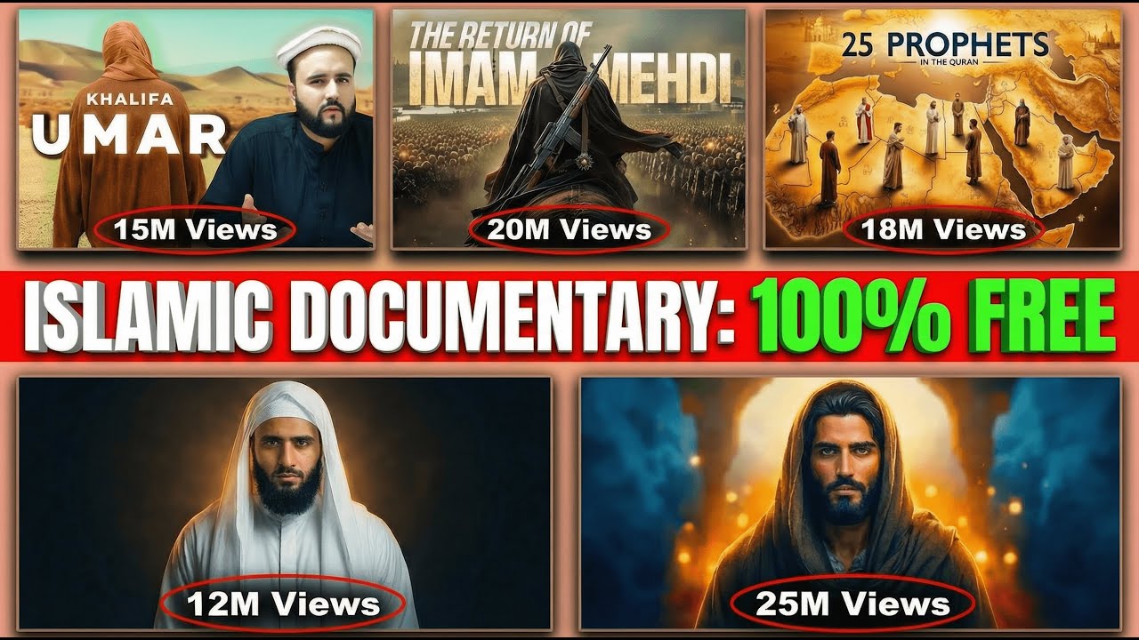 Unlimited FREE AI 4K📺Video | Make Islamic Documentary | Open Source 2026