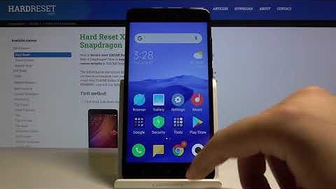 How to Auto-Rotate Screen in XIAOMI REDMI NOTE 4 – Setting Auto-Rotation