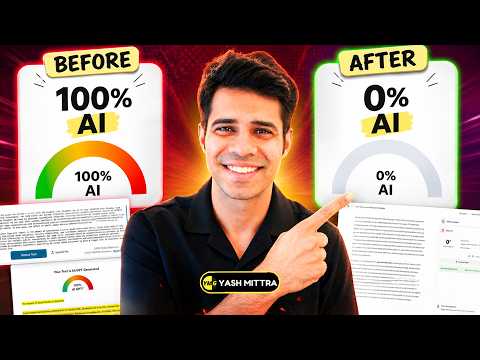 How to Remove AI Detection from ANY Document for FREE