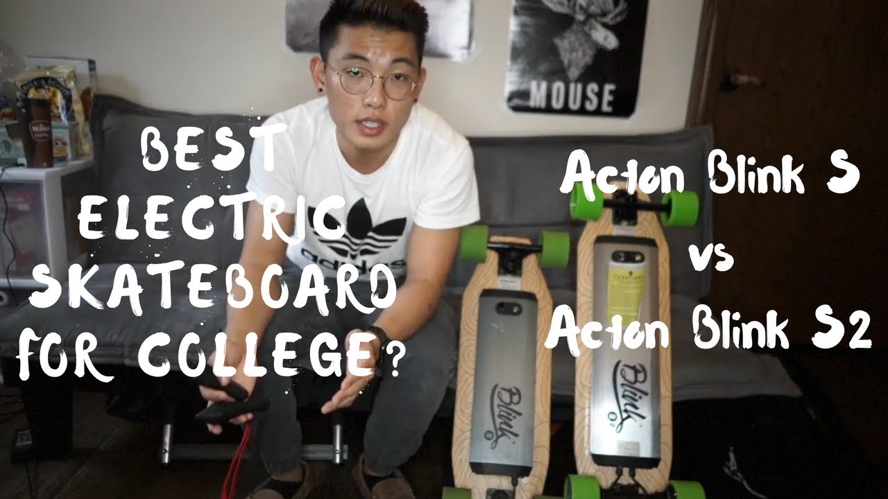 BEST Electric Skateboard For College?? Acton Blink S vs S2 Review