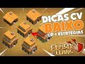 DICAS PARA DEIXAR SUA VILA TOP! COMO ROUBAR MUITO RECURSO E DAR 100% FÁCIL! #CV5 CLASH OF CLANS