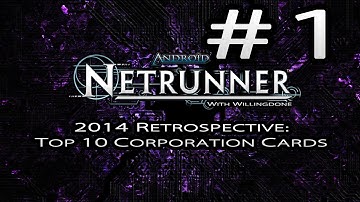 Top 10 Corp Cards of 2014 - Netrunner Year End Retrospective