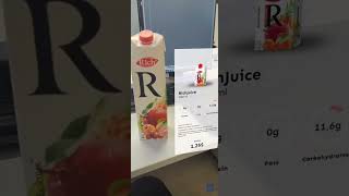 Unity: Supermarket AR Demo. Barcode Scaner.