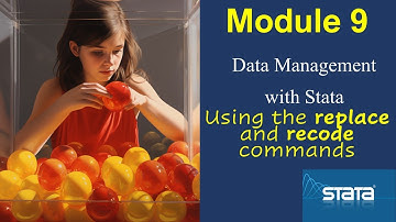 These two powerful #Stata commands for cleaning : #recode and #replace