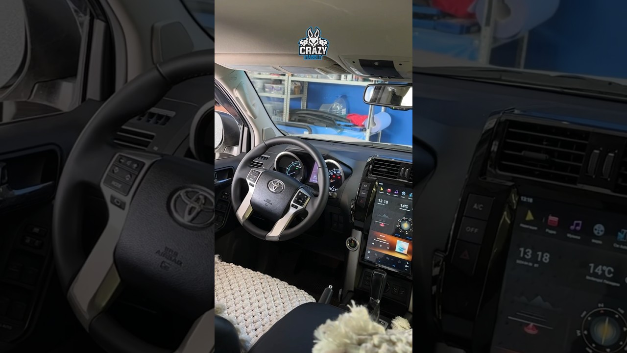 Land Cruiser Prado 2013 в 150 кузове ⚡️ Замена магнитолы в стиле Tesla