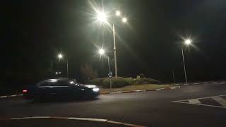 BMW E46 320i drifting (OPEN DIFF)
