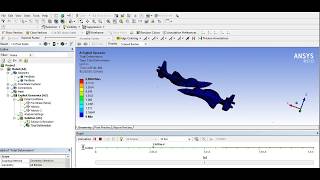 ANSYS Fluent Simulation - Jets/Aircrafts collision testing. screenshot 3