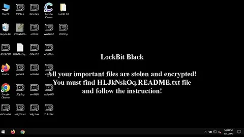 LockBit 3.0 ransomware [a.k.a. LockBit Black file virus] removal. - 天天要闻