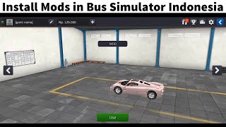 How to Install Mods and new vehicles in Bus Simulator Indonesia free screenshot 3