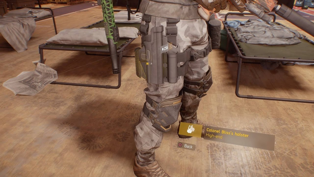 The Division - Colonel Bliss Holster  Showcase