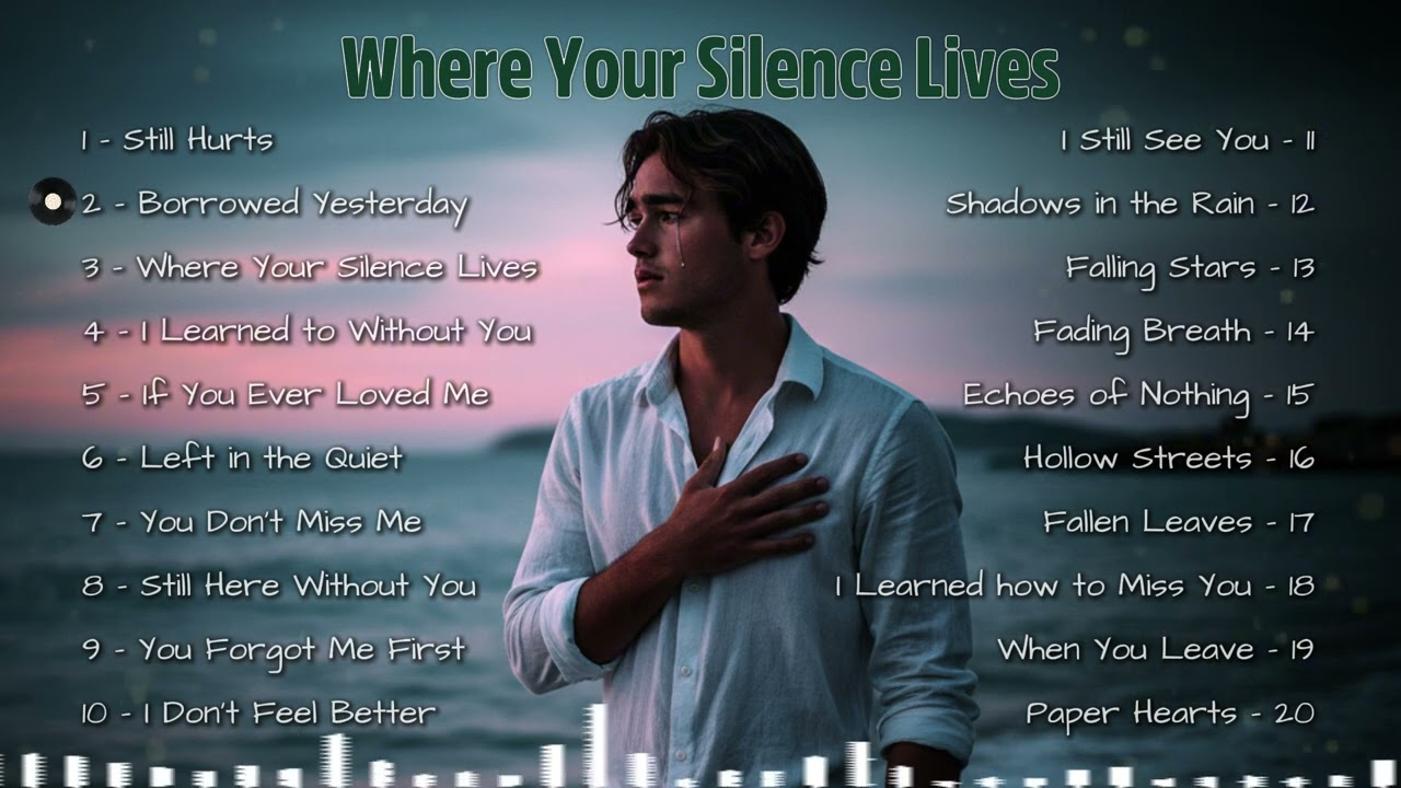 Sad Songs To Listen To When You're Feeling Lonely 💔 Where Your Silence Lives
