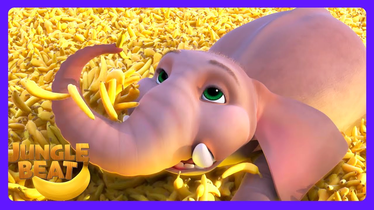 Jungle Beat - ¿Quién robó las bananas? | Dibujos Infantiles | WildBrain Zoológico