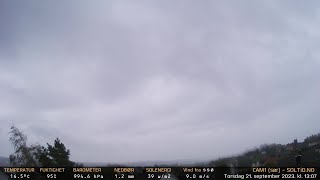 Timelapse Cam 1 - 21. september 2023