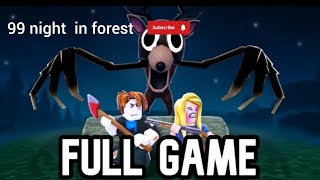 I played the 99 night in forest  and  make  a crazy  afk  base but  😱😱😱