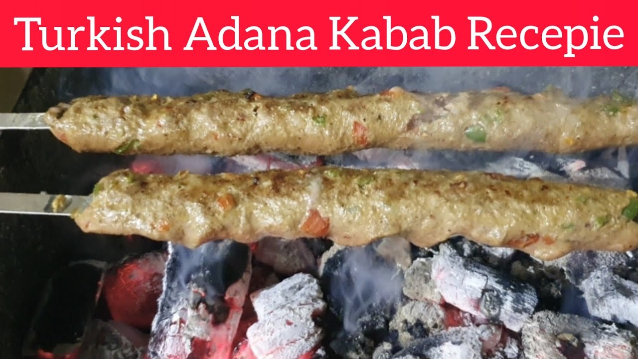 Adana kebab recipe How to make Turkish adana kebab ادنی کباب