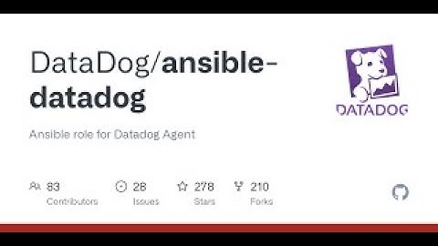 Install DataDog Agent Using Ansible